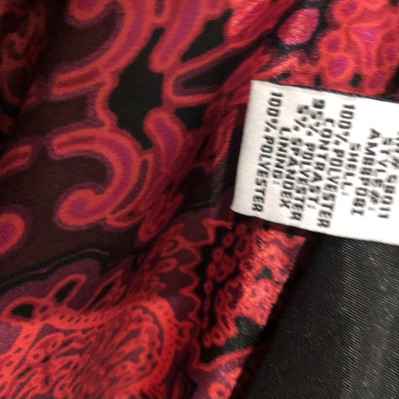 Sangria Handkerchief Dress Size 4 - Picture 7 of 7